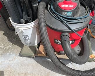 Heavy Duty Shop-Vac and attachments