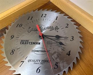 Sears Craftsman clock