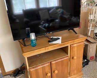 TV, TV stand