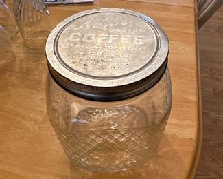 Vintage Nash’s Toasted Coffee jar