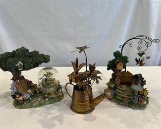 Garden Scene Music Boxes
