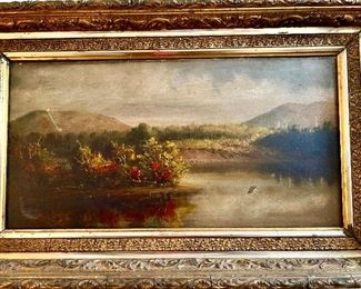 Several antique oil paintings!