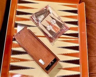 Oleg Cassini backgammon board