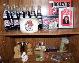 University of Georgia Collectibles, etc  (See Next Picture)