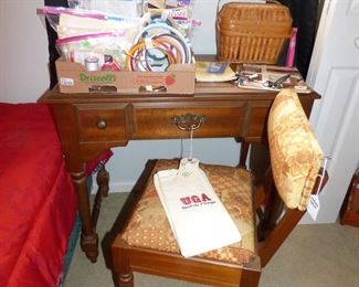 Sewing Machine cabinet Only, Sewing Notions, Sewing Storage Chair