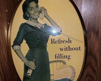 Vintage Pepsi Cola Advertising sign
