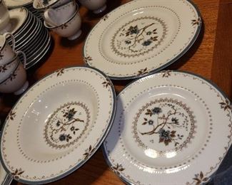 Royal Doulton Old Colony Dinner Plate, Salad Plate & Soup Bowl