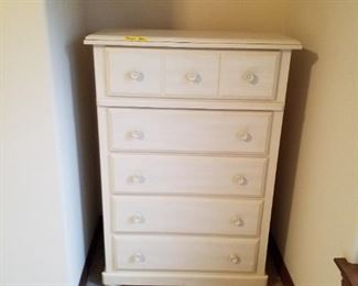 White dresser
