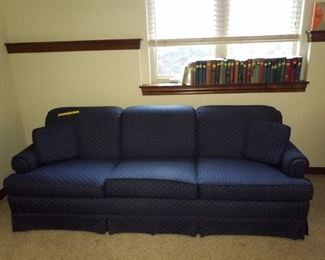 Blue sofa