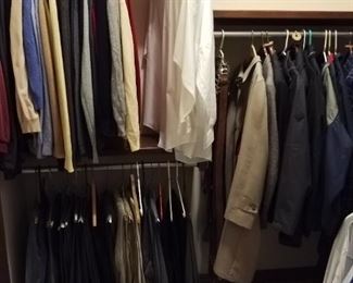 Mens jackets and pants