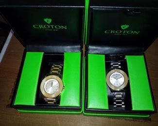 2 Croton watches, new