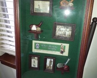 Golf shadow box
