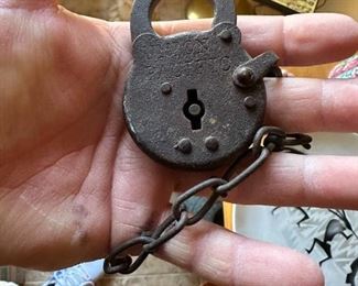 antique lock