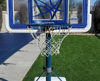Acrylic Poolside Basketball Hoop