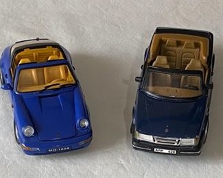 Saab and Porsche