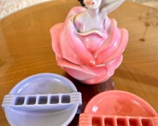 Antique and vintage ashtray collection 