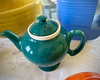 Vintage teapot collection
