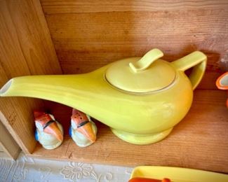 Vintage teapot collection
