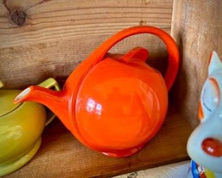 Vintage teapot collection