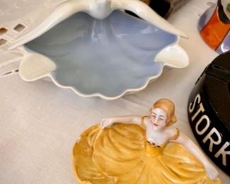 Antique and vintage ashtray collection 