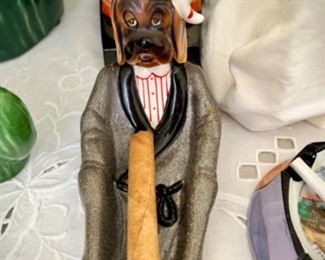 Antique and vintage ashtray collection 