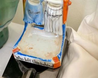 Antique and vintage ashtray collection 