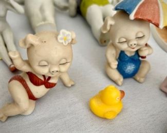 Bisque bathing beauties