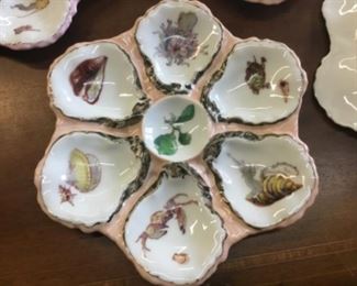 Haviland Antique Oyster Plate