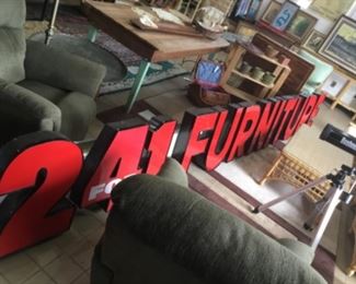 15 foot Furniture Sign