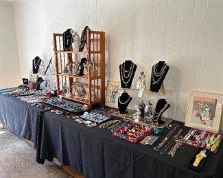 A very nice selection of costume jewelry