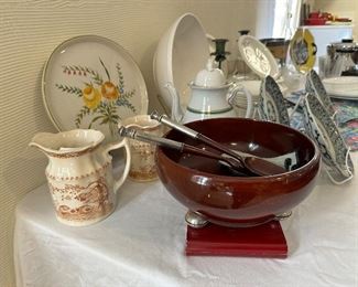 MCM salad serving set