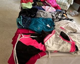 Ladies clothing and athletic apparel 