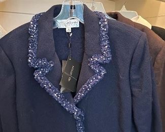 Navy St John Collection jacket