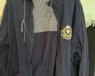 Vintage Saks Fifth Ave nautical themed ladies jacket 
