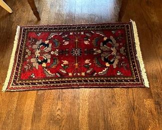 Vintage Persian Lilihan rug