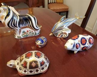 Royal Doulton paper weights 