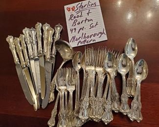 Reed and Barton  sterling Flatware set 