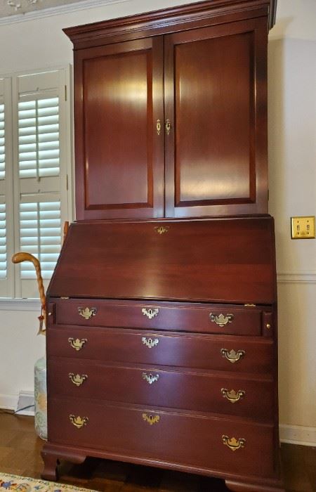 Beautiful Large Mahogany Secretary 