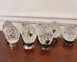 Waterford Crystal Eggs x12