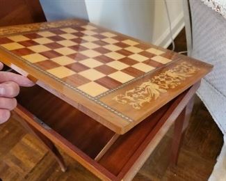 Modern chess table 