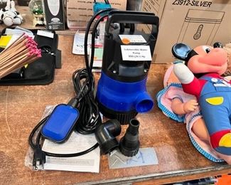 submersible water pump