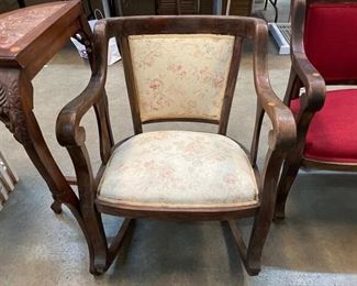 vintage rocking chair 