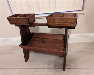 Vintage farrier's toolbox