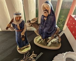 Goebel Jesus, Mary and Joseph figurines