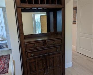 Haverty's bar cabinet