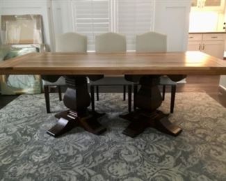 Dining table from Rustic Trades