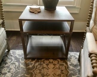  Ethan Allen square end table