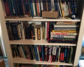 Books and bookcase