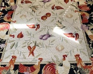 Rooster Area Rug Safavieh 7'9" x 9'9"