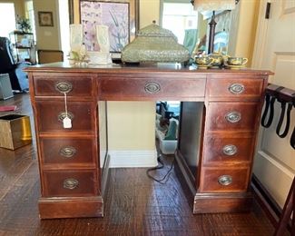 small wooden desk